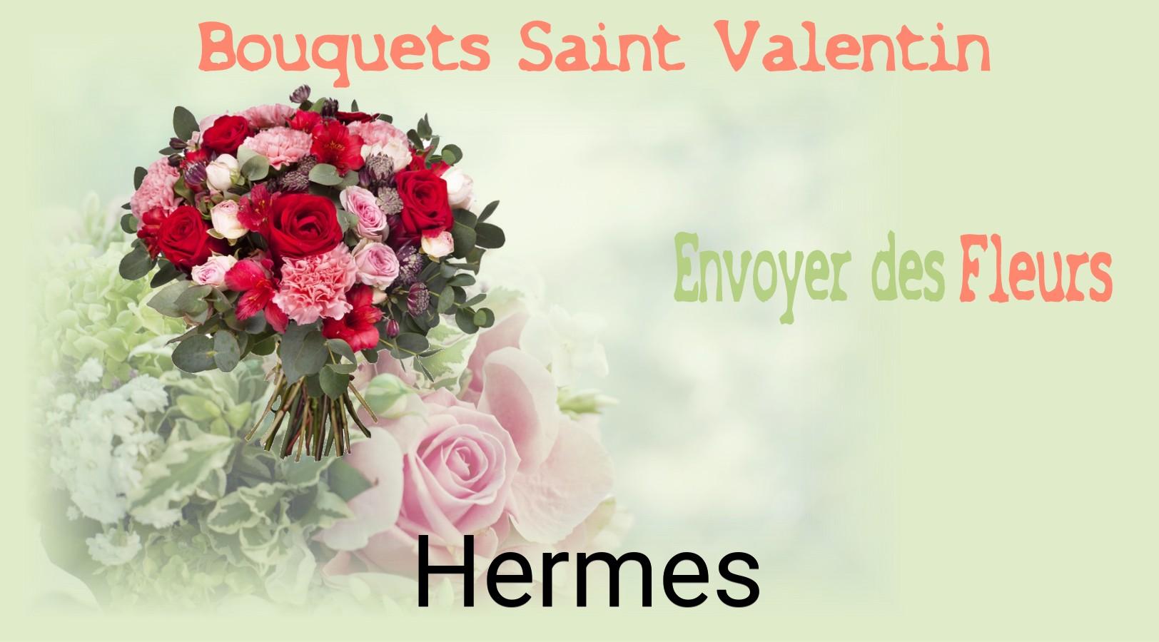 Roses de Saint-Valentin livrées à Hermes